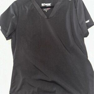 MEDIUM Black GREYS ANATOMY ONE POCKET TOP!